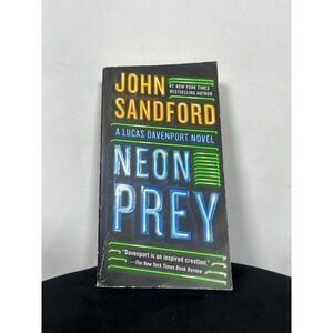 Neon Prey John Sandford Lucas Davenport Novel Paperback 9780525536604‎ Mystery